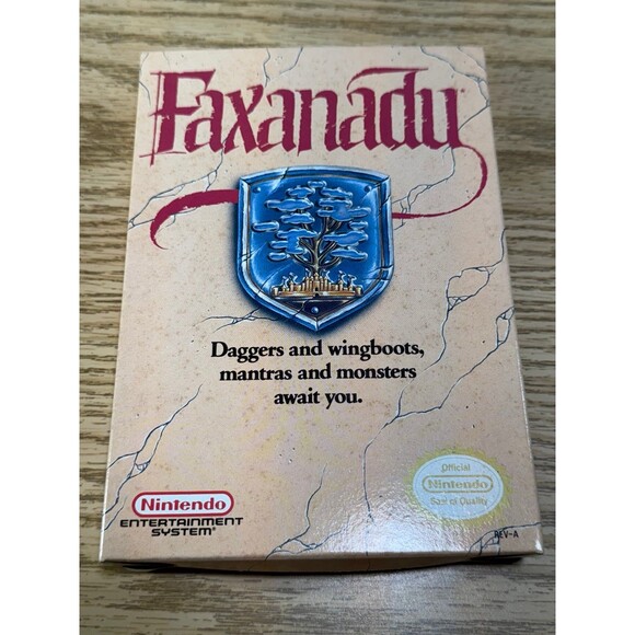 Faxanadu (Nintendo Entertainment System, 1989)‎ Tested CIB NES - Picture 1 of 8